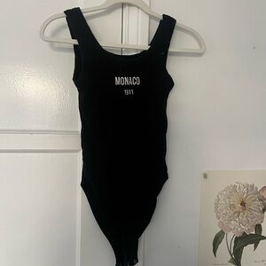 Monaco 1911 Black Bodysuit